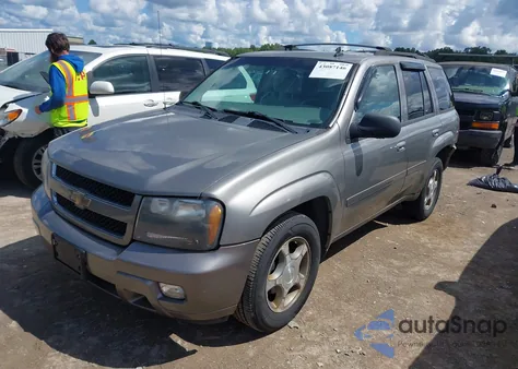 2008 Chevrolet Trailblazer Lt z USA, uszkodzony, nr VIN 1GNDS13SX82180951